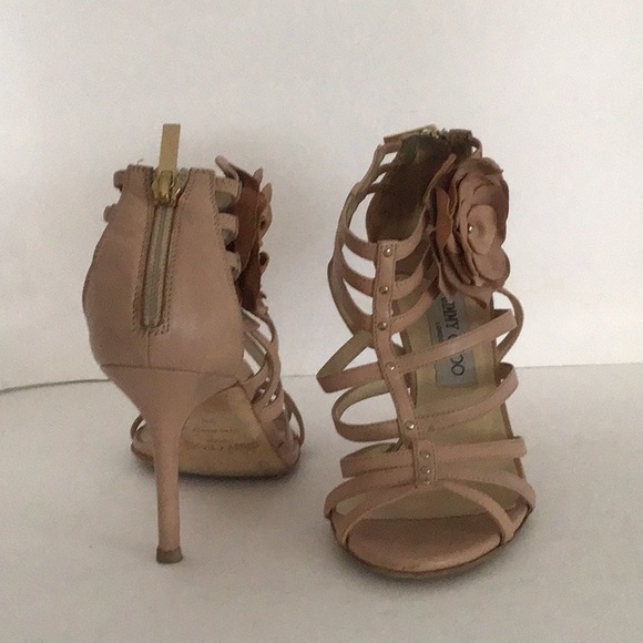 💥💥JIMMY CHOO 💥💥.            STRAPPY SANDALS - Picture 2 of 9